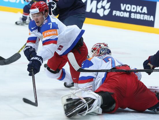 Ice Hockey World Championship 2015. USA vs. Russia