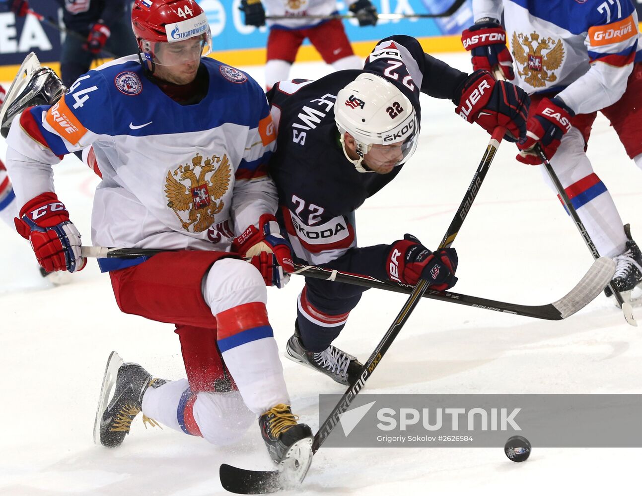 Ice Hockey World Championship 2015. USA vs. Russia