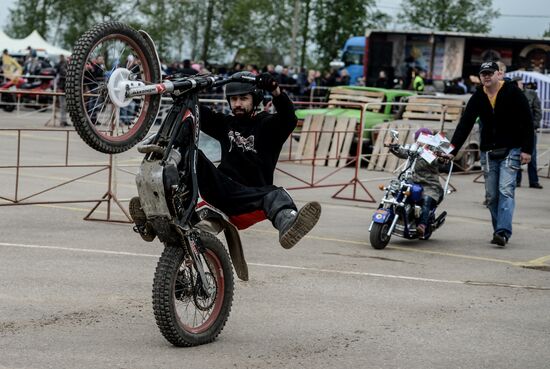 Motorcycle season opens in Veliky Novgorod