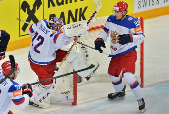 Ice Hockey World Championship 2015. USA vs. Russia