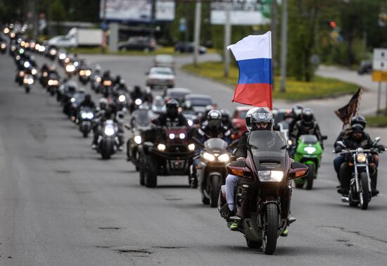 Motorcycle season opens in Veliky Novgorod