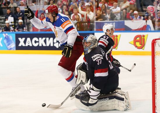 Ice Hockey World Championship 2015. USA vs. Russia