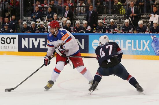 Ice Hockey World Championship 2015. USA vs. Russia
