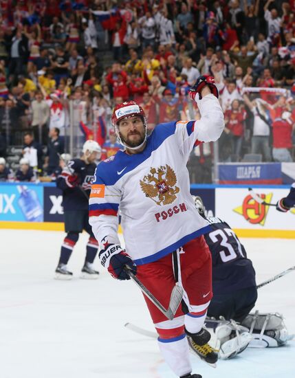 Ice Hockey World Championship 2015. USA vs. Russia