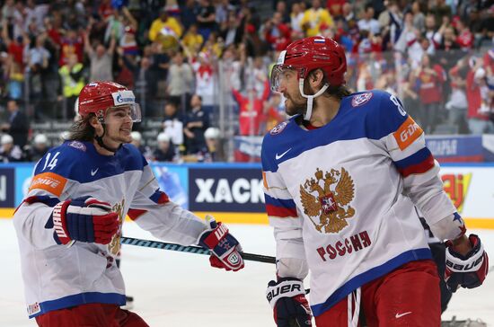 Ice Hockey World Championship 2015. USA vs. Russia