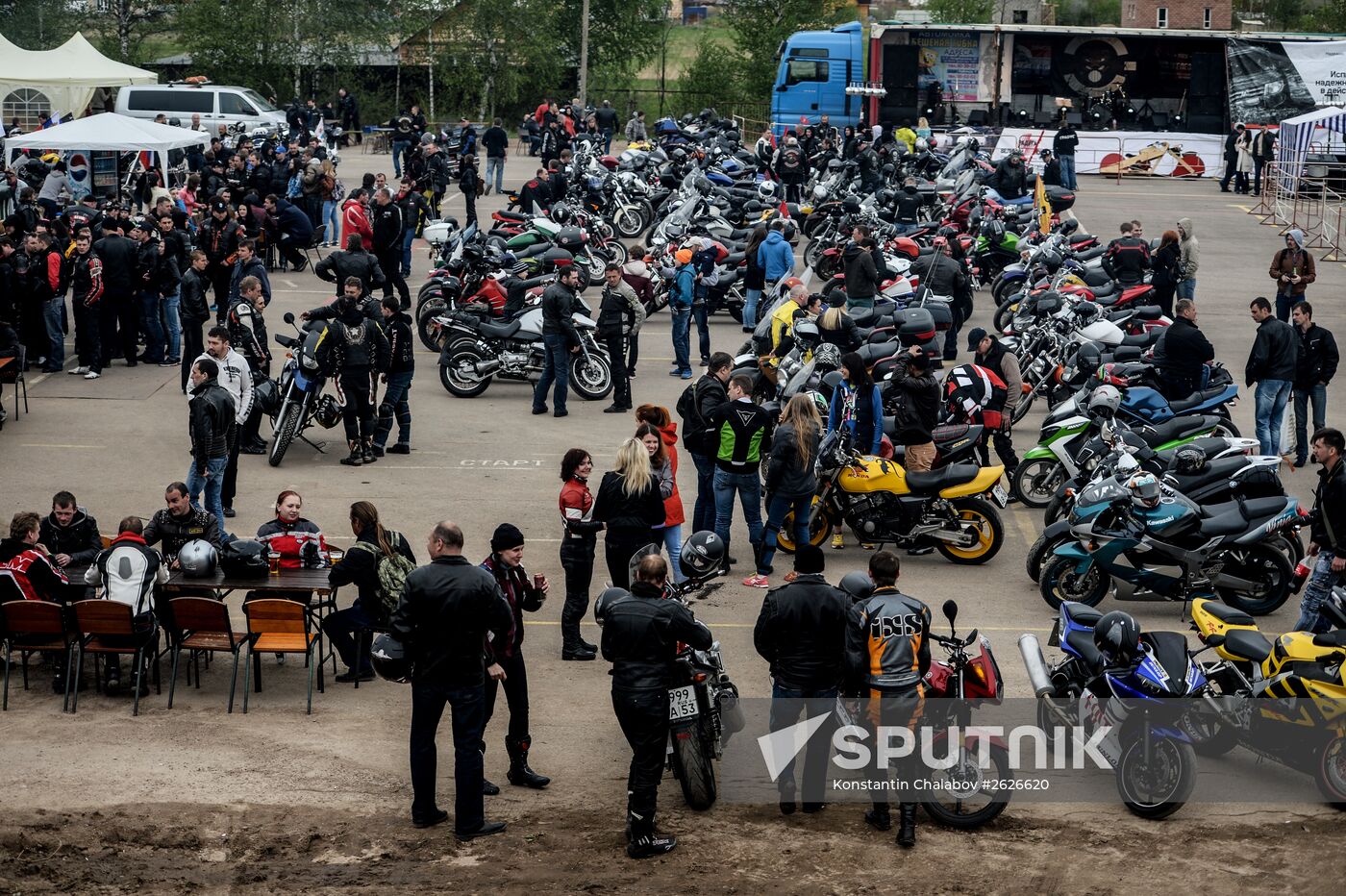 Motorcycle season opens in Veliky Novgorod