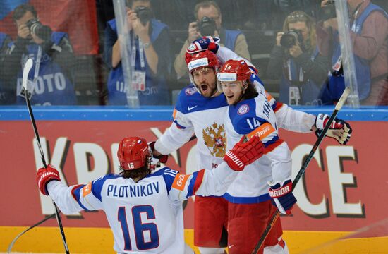 Ice Hockey World Championship 2015. USA vs. Russia