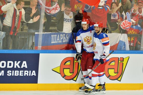 Ice Hockey World Championship 2015. USA vs. Russia