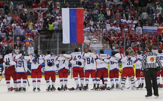 Ice Hockey World Championship 2015. USA vs. Russia
