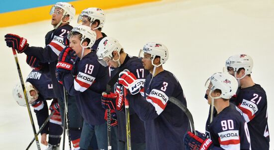 Ice Hockey World Championship 2015. USA vs. Russia