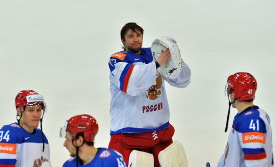 Ice Hockey World Championship 2015. USA vs. Russia