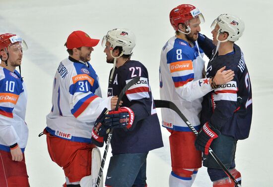 Ice Hockey World Championship 2015. USA vs. Russia