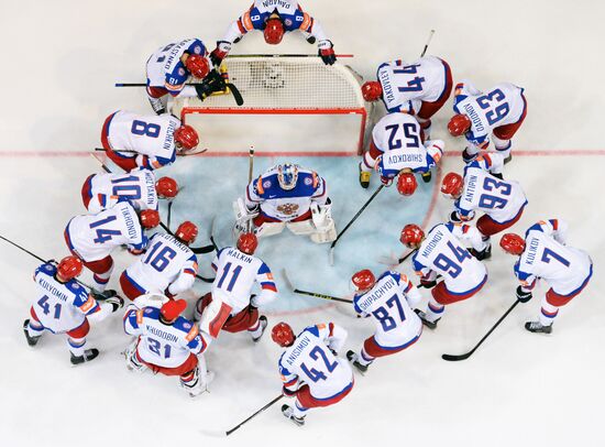 Ice Hockey World Championship 2015. USA vs. Russia