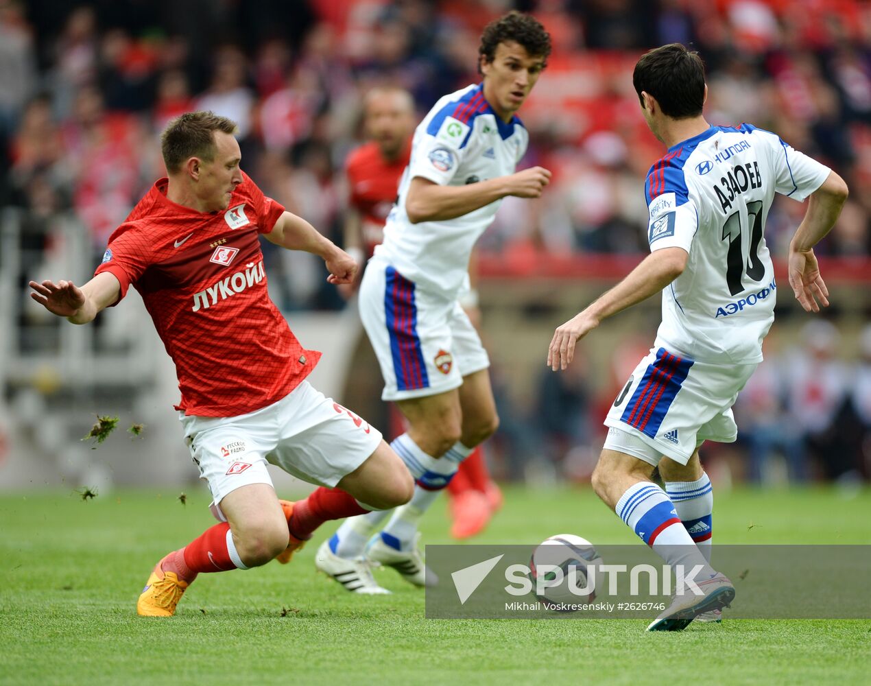 Football. Russian Premier League. Spartak vs. CSKA