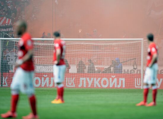 Football. Russian Premier League. Spartak vs. CSKA