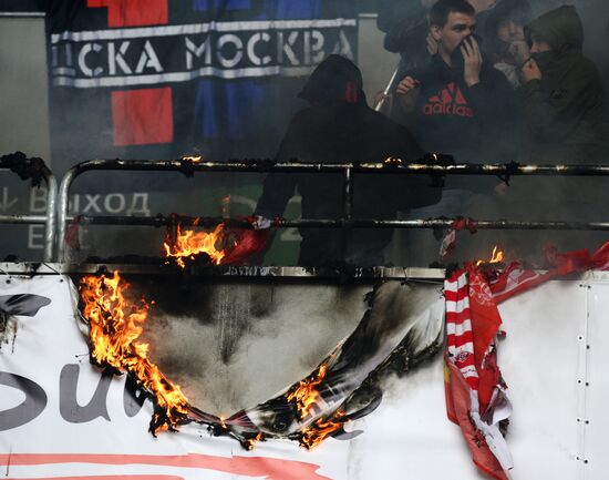 Football. Russian Premier League. Spartak vs. CSKA