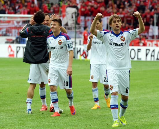 Football. Russian Premier League. Spartak vs. CSKA