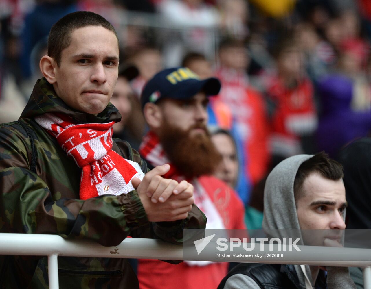 Football. Russian Premier League. Spartak vs. CSKA