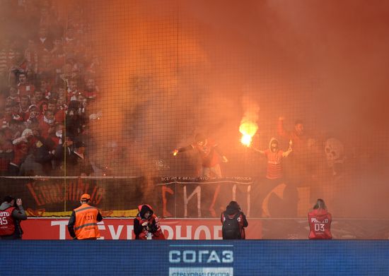 Football. Russian Premier League. Spartak vs. CSKA