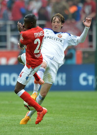 Football. Russian Premier League. Spartak vs. CSKA