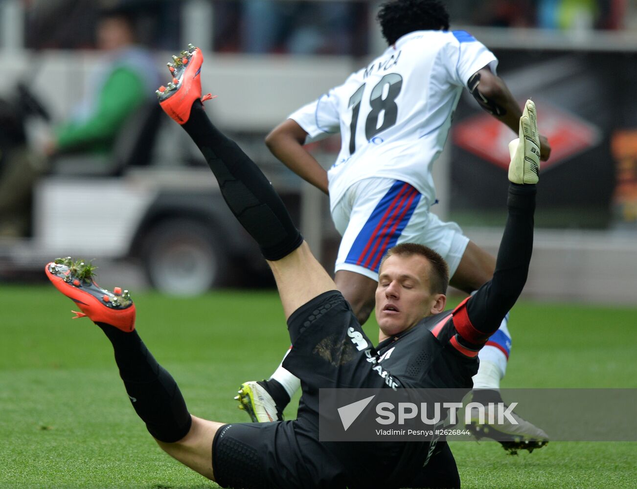 Football. Russian Premier League. Spartak vs. CSKA