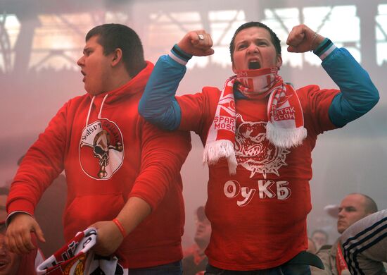 Football. Russian Premier League. Spartak vs. CSKA