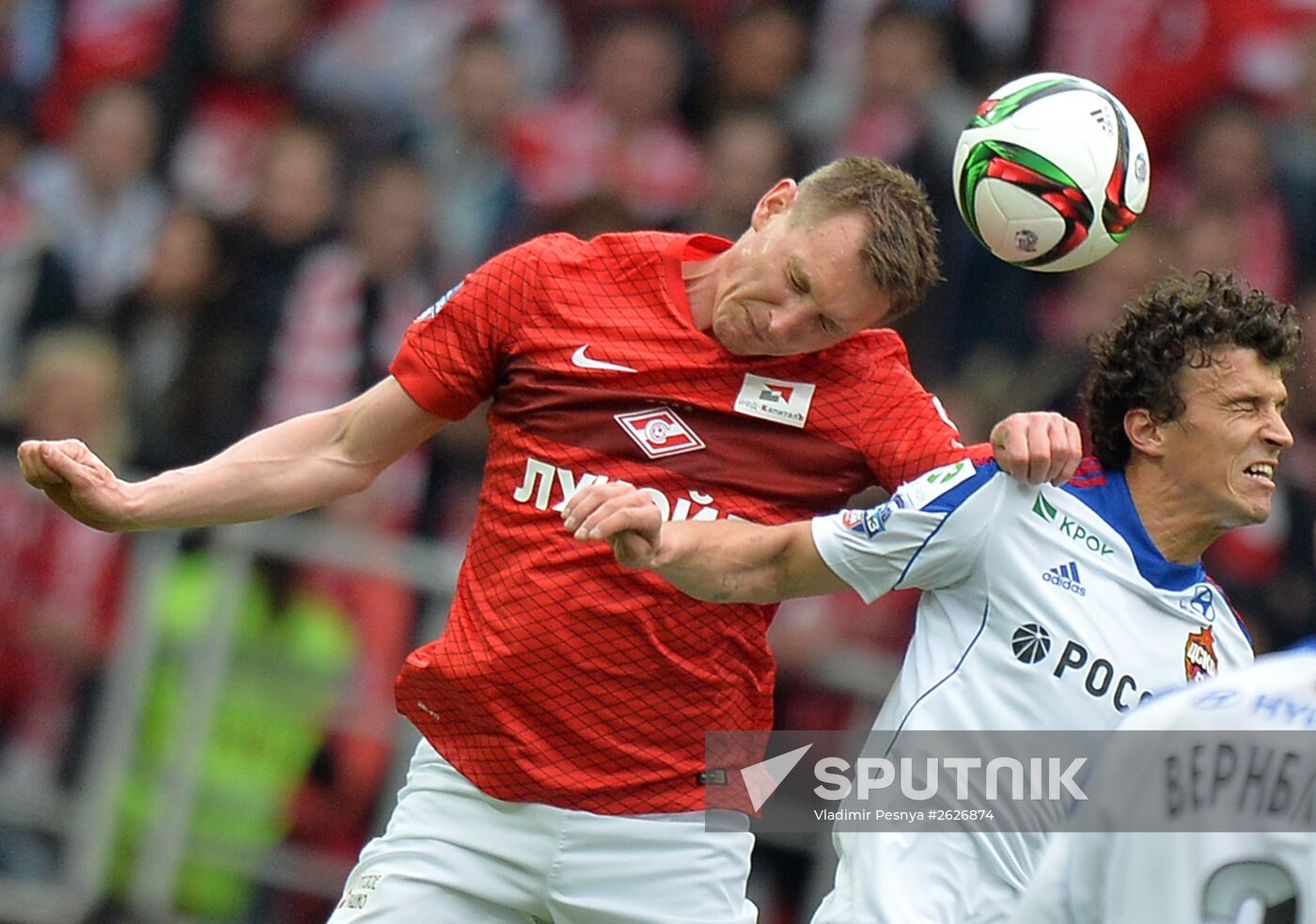 Football. Russian Premier League. Spartak vs. CSKA