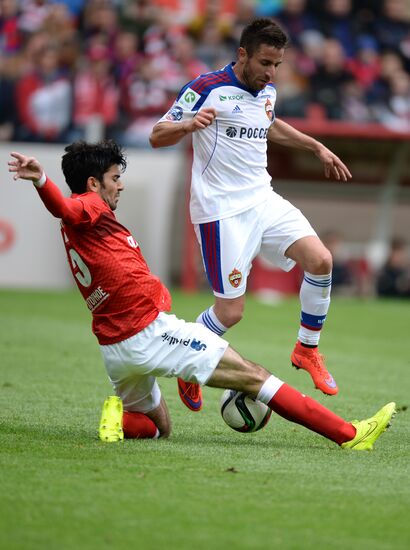 Football. Russian Premier League. Spartak vs. CSKA