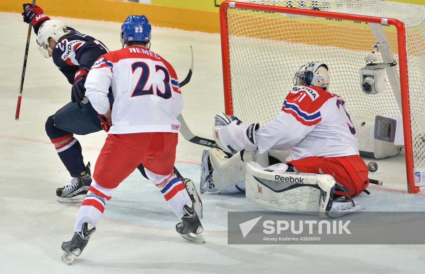 2015 IIHF World Championship. Third-place match. Czech Republic vs. USA