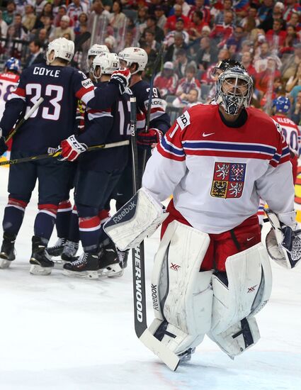 2015 IIHF World Championship. Third-place match. Czech Republic vs. USA