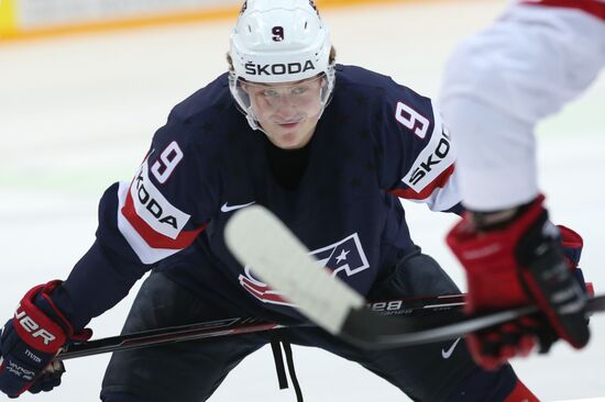 2015 IIHF World Championship. Third-place match. Czech Republic vs. USA