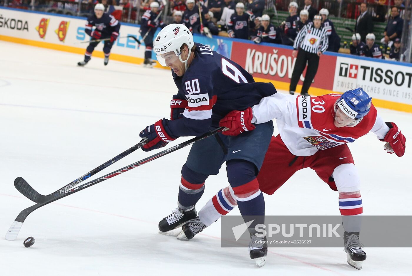 2015 IIHF World Championship. Third-place match. Czech Republic vs. USA