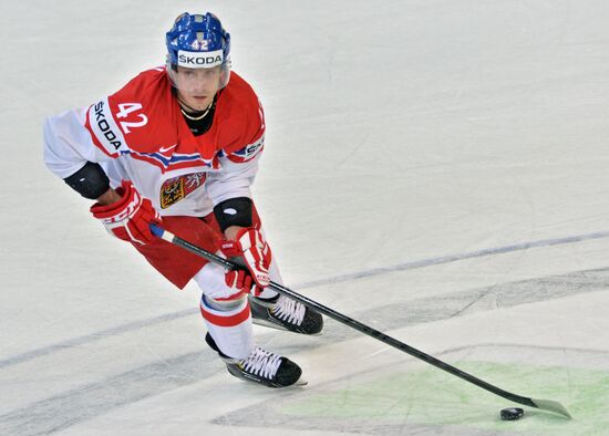 2015 IIHF World Championship. Third-place match. Czech Republic vs. USA