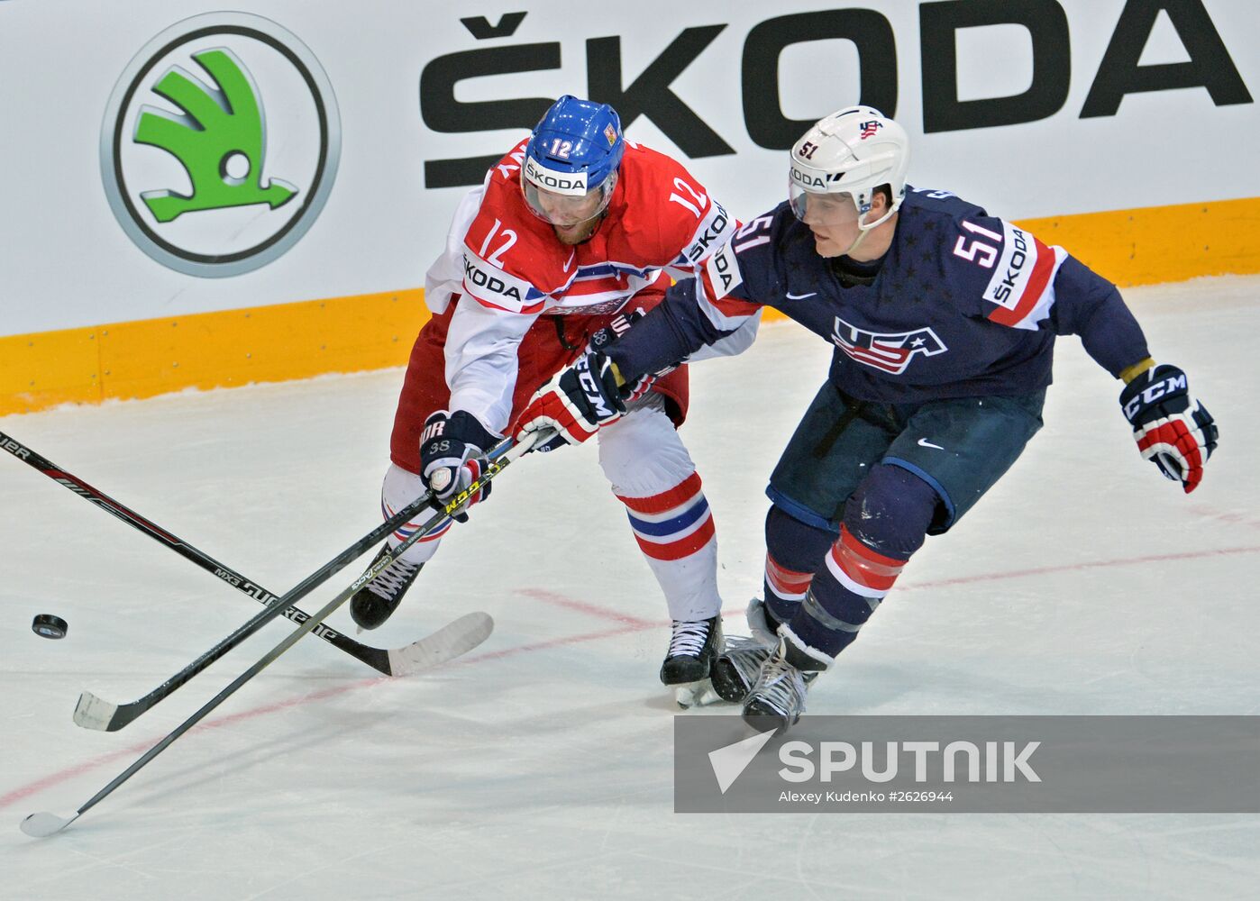 2015 IIHF World Championship. Third-place match. Czech Republic vs. USA