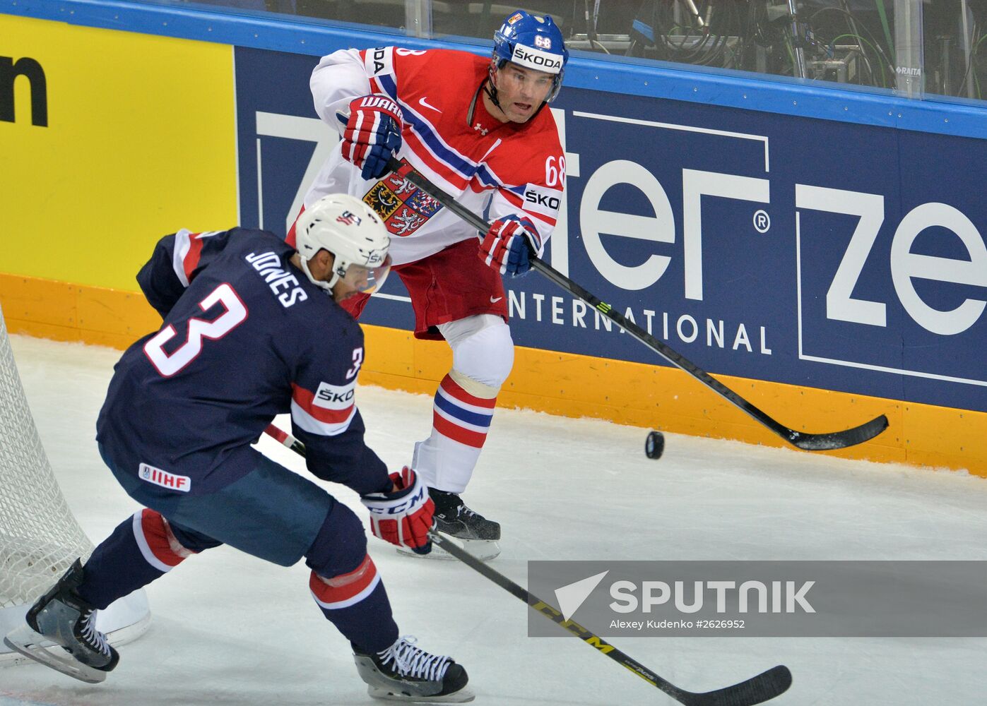 2015 IIHF World Championship. Third-place match. Czech Republic vs. USA