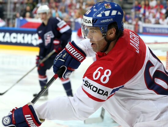 2015 IIHF World Championship. Third-place match. Czech Republic vs. USA