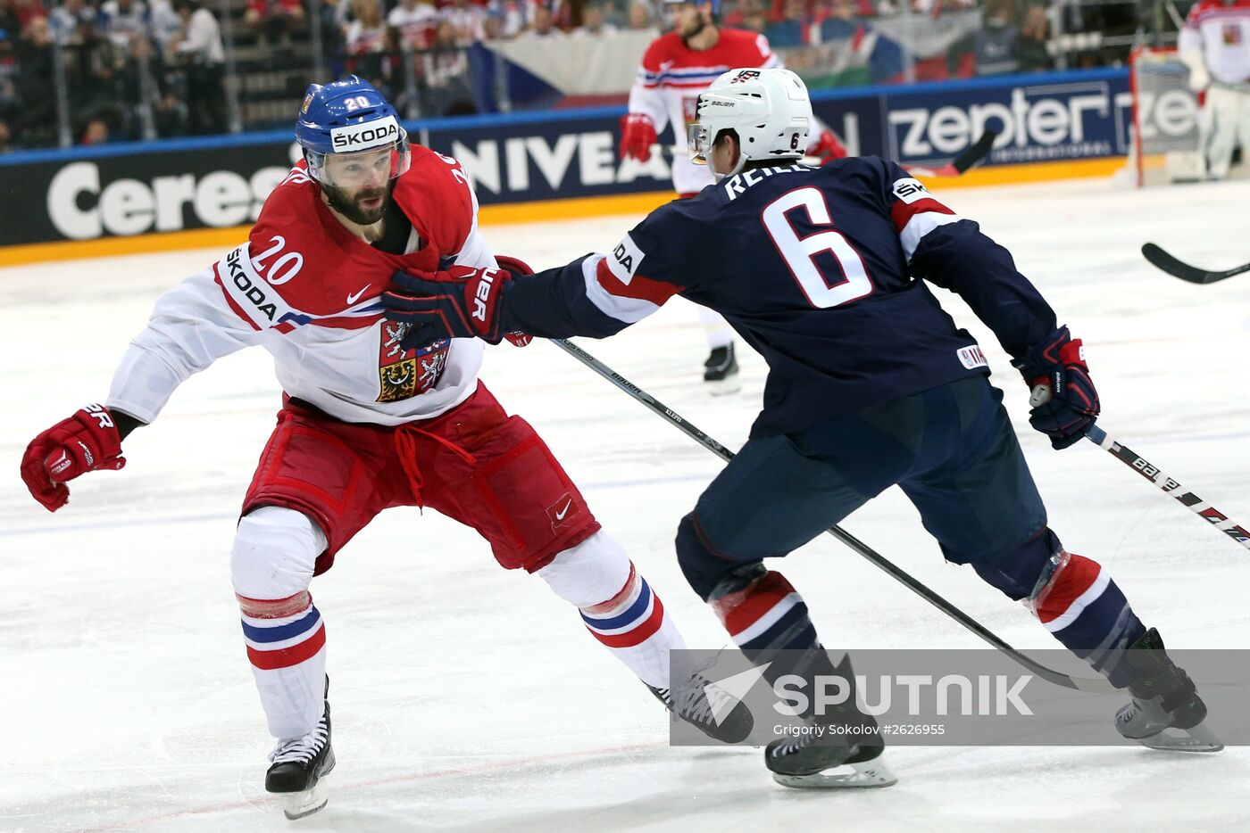 2015 IIHF World Championship. Third-place match. Czech Republic vs. USA