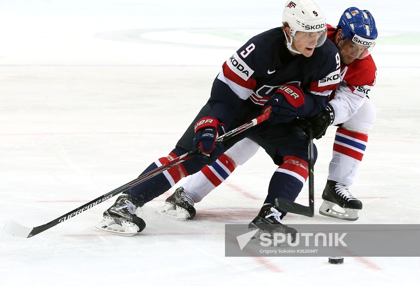 2015 IIHF World Championship. Third-place match. Czech Republic vs. USA