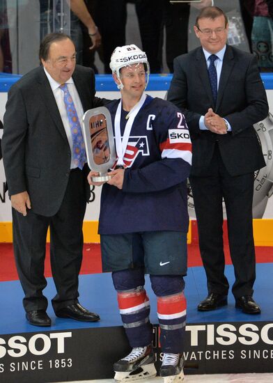 2015 IIHF World Championship. Third-place match. Czech Republic vs. USA