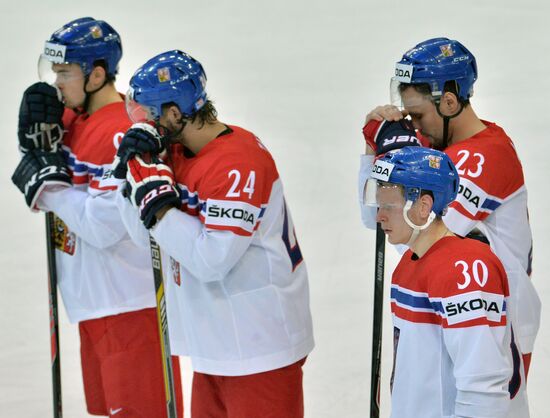 2015 IIHF World Championship. Third-place match. Czech Republic vs. USA