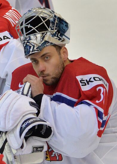 2015 IIHF World Championship. Third-place match. Czech Republic vs. USA