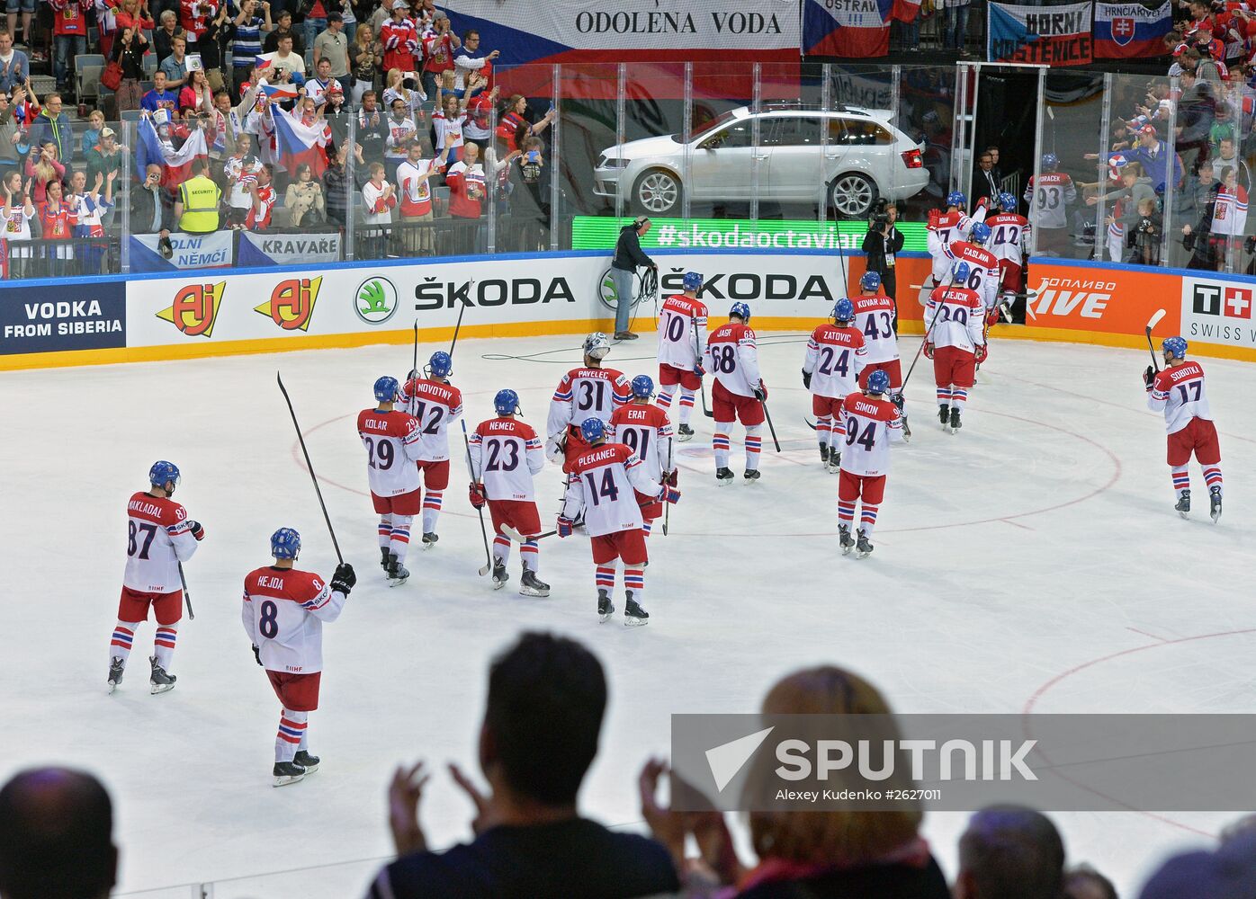 2015 IIHF World Championship. Third-place match. Czech Republic vs. USA