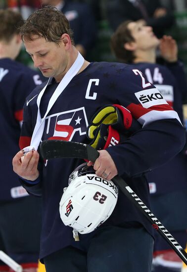 2015 IIHF World Championship. Third-place match. Czech Republic vs. USA
