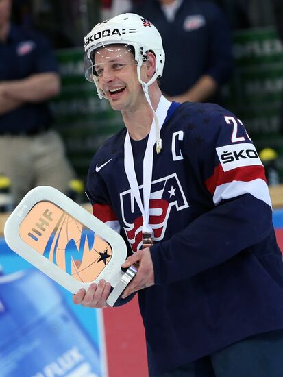 2015 IIHF World Championship. Third-place match. Czech Republic vs. USA
