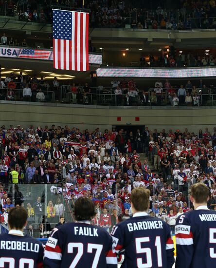 2015 IIHF World Championship. Third-place match. Czech Republic vs. USA