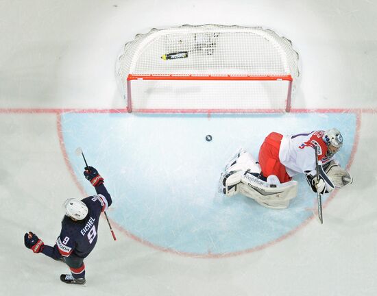 2015 IIHF World Championship. Third-place match. Czech Republic vs. USA