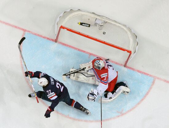 2015 IIHF World Championship. Third-place match. Czech Republic vs. USA