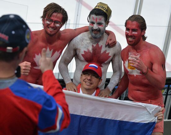 2015 IIHF World Championship. Finals. Canada vs. Russia