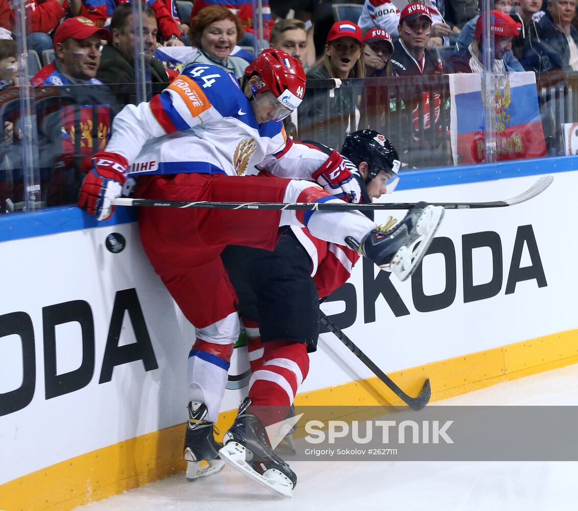 2015 IIHF World Championship. Finals. Canada vs. Russia