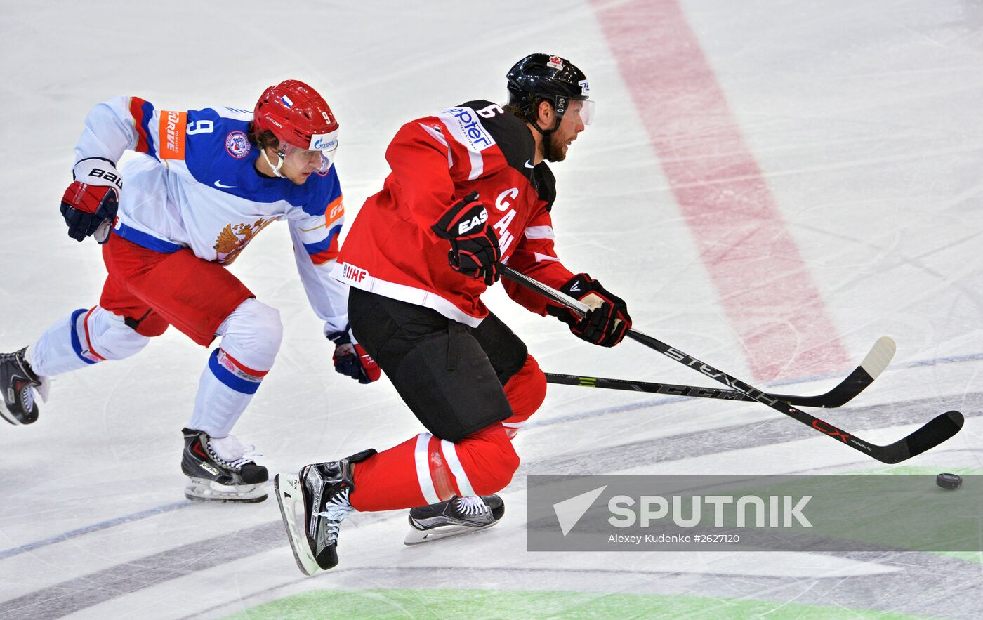 2015 IIHF World Championship. Finals. Canada vs. Russia